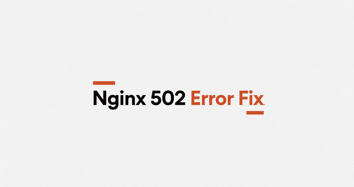 تصویر شاخص مقاله: چرا Nginx خطای ۵۰۲ میدهد؟ راهنمای رفع Bad Gateway