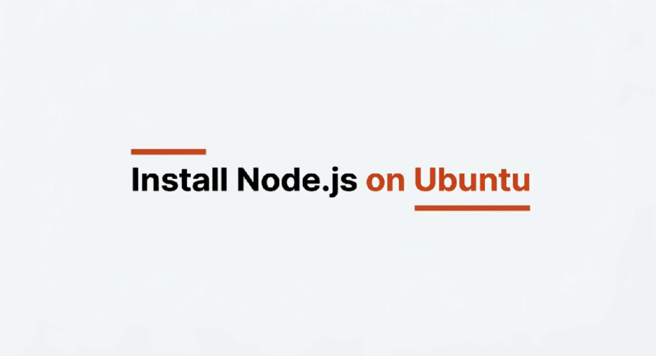 Install Node.js on Ubuntu 202607121404
