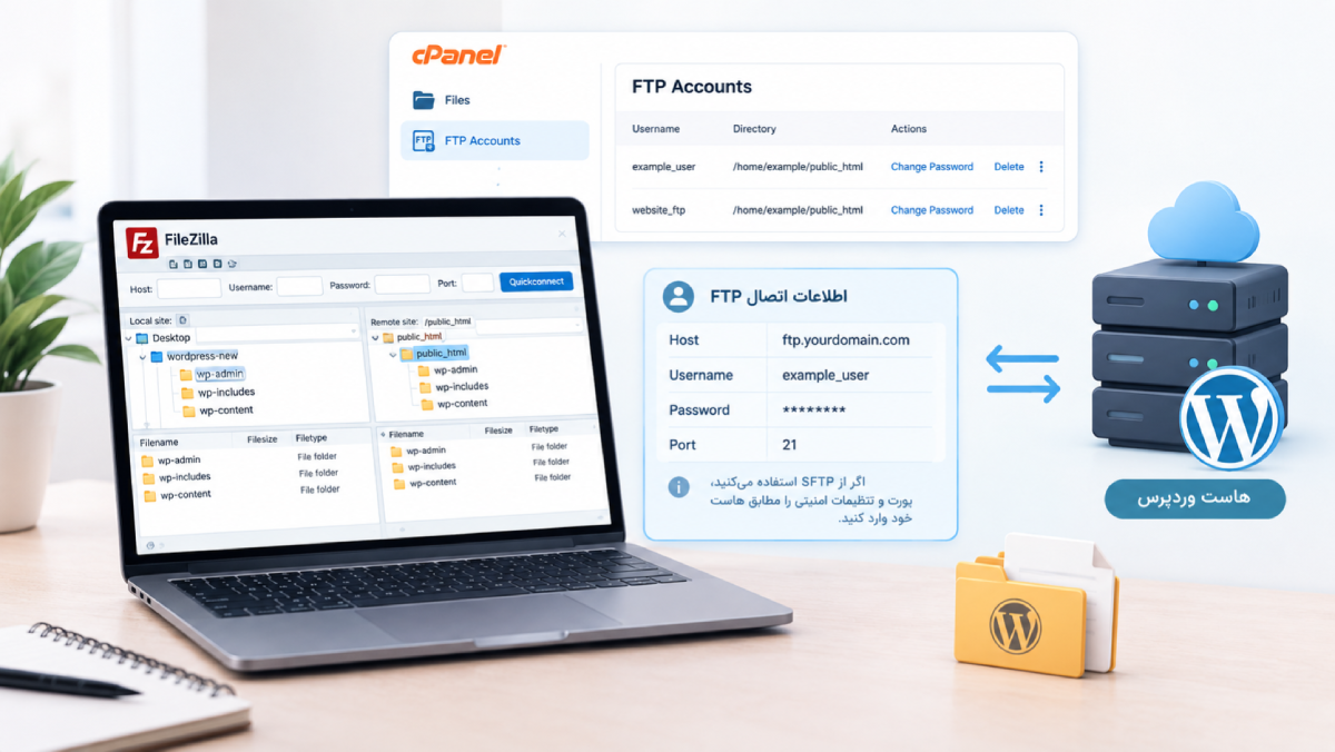 آپدیت دستی وردپرس: آموزش تصویری با FTP و cPanel 7 word image 15902 4